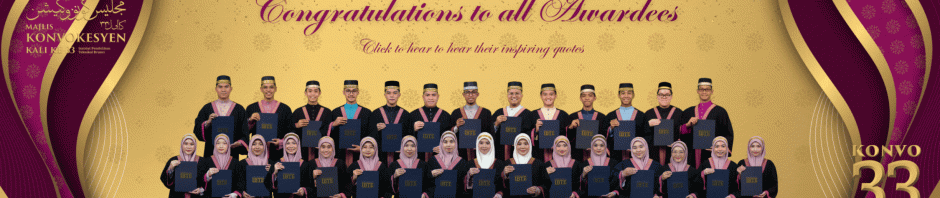 Congratulation Konvo33 Awardees